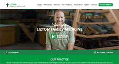 Desktop Screenshot of liztonfamilymed.com